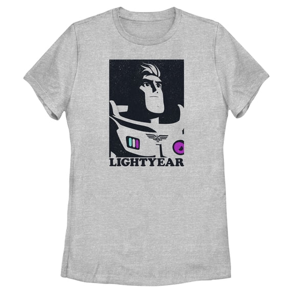 Women's Lightyear Buzz Poster Graphic Tee Athletic Heather X Large