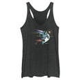 thumbnail image 1 of Women's Lightyear Buzz Running  Racerback Tank Top Black Heather Medium, 1 of 4