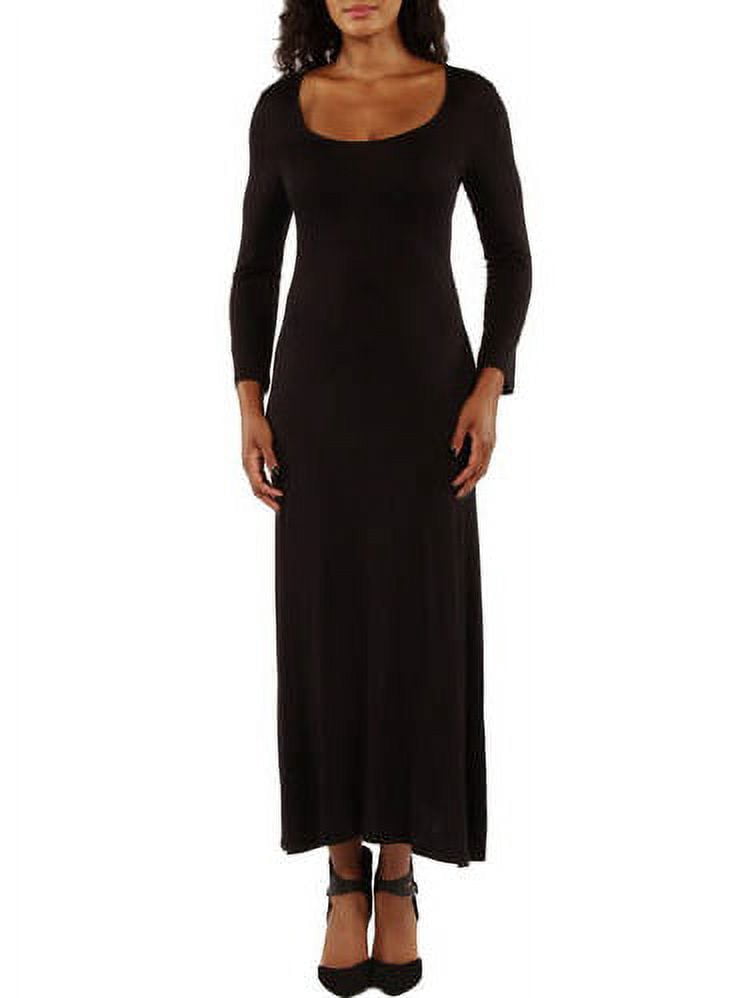 Women's Like a Cool Drink of Water Black Maxi Dress
