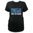thumbnail image 1 of Women's Lilo & Stitch Alien Nap So Hard Graphic Maternity T-Shirt, 1 of 2