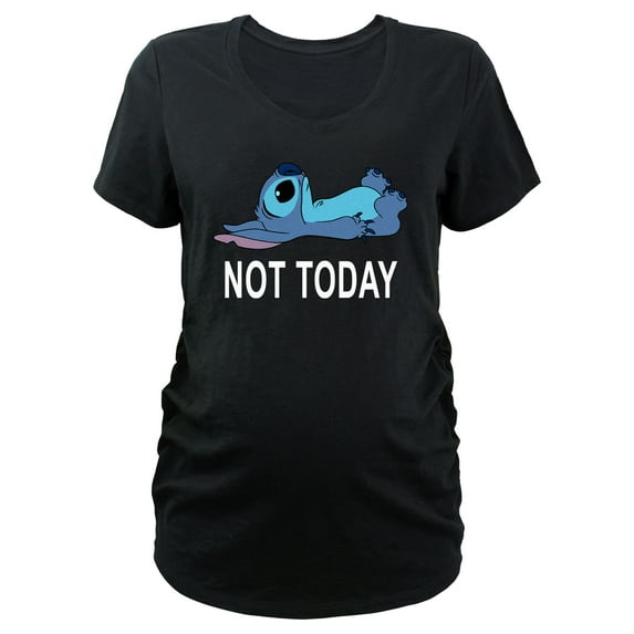 Women's Lilo & Stitch Alien Not Today Graphic Maternity T-Shirt