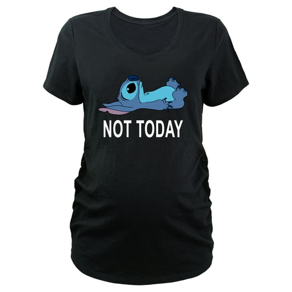 Women's Lilo & Stitch Alien Not Today Graphic Maternity T-Shirt