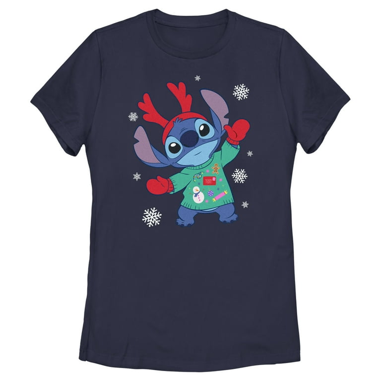 https://i5.walmartimages.com/seo/Women-s-Lilo-Stitch-Christmas-Outfit-Stitch-Graphic-Tee-Navy-Blue-Medium_79e7081d-a6c9-410c-a410-3a9f8a574fab.214bf512e6dc838f9f098c34201b9725.jpeg?odnHeight=768&odnWidth=768&odnBg=FFFFFF