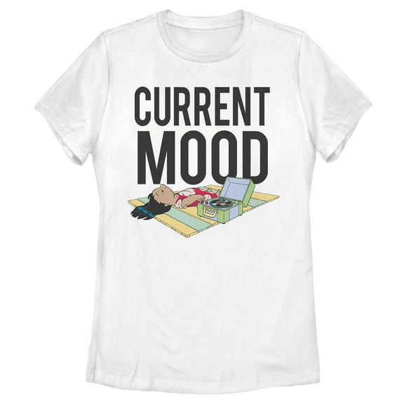 Women's Lilo & Stitch Current Mood Graphic Tee White X Large
