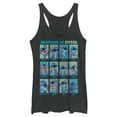 thumbnail image 1 of Women's Lilo & Stitch Emotions of 626 Racerback Tank Top Black Heather Medium, 1 of 4