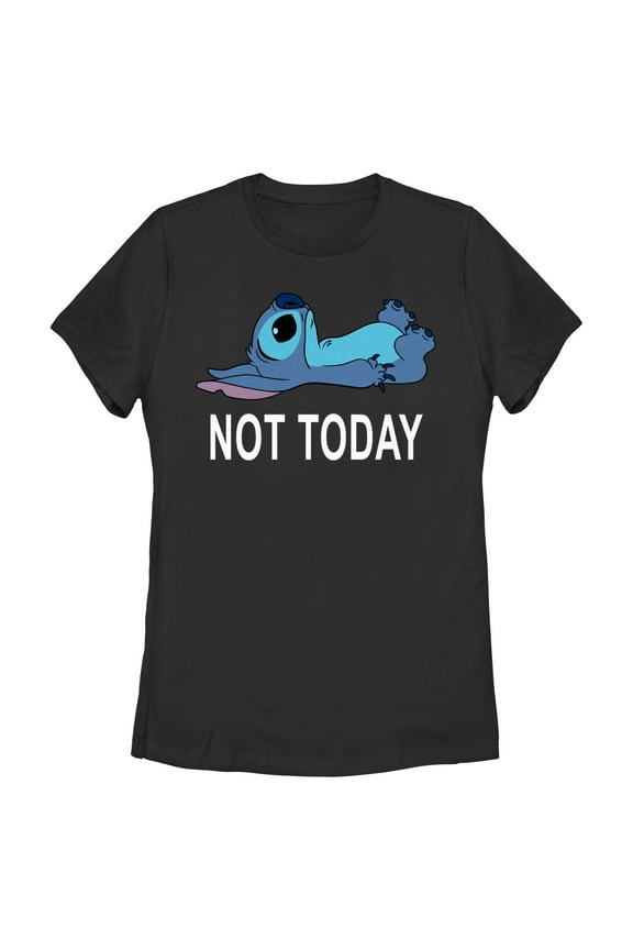 Disney Men's Lilo & Stitch Not Today Graphic Tee,