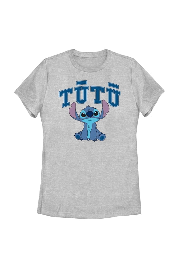 Women's Lilo & Stitch Sitting Cute Tutu Graphic T-Shirt