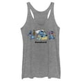 thumbnail image 1 of Women's Lilo & Stitch Weekend Party Time Racerback Tank Top Gray Heather Medium, 1 of 4