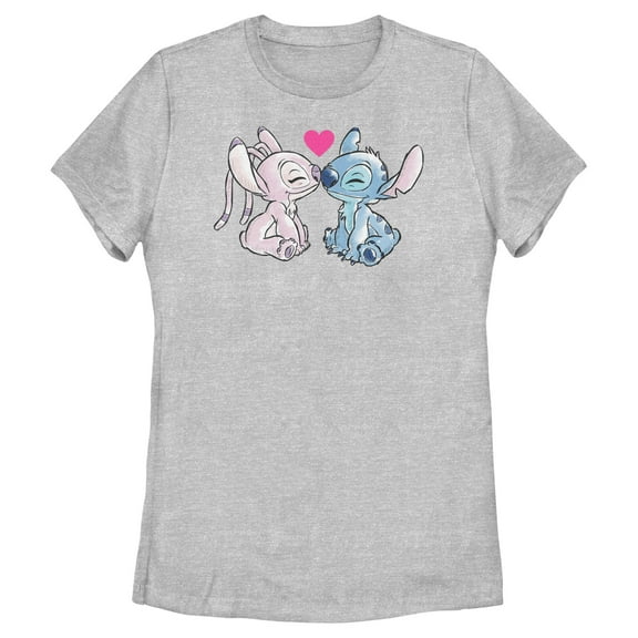 Women's Lilo & Stitch You Are My Angel Graphic Tee Athletic Heather X Large