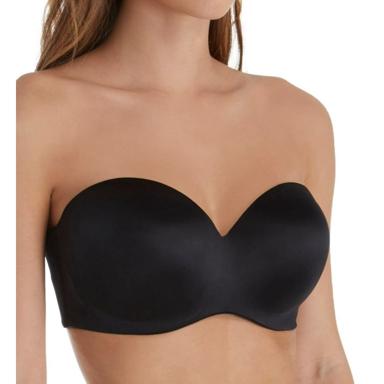 Buy CALVENA Women's Seamless Invisible Underwire Minimizer Strapless Bra  for Large Bust Black Marl 34DD at
