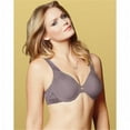thumbnail image 1 of Women's Lilyette 840 Comfort Pretty Keyhole Minimizer Bra (Rum Raisin/Ivory 40D), 1 of 2