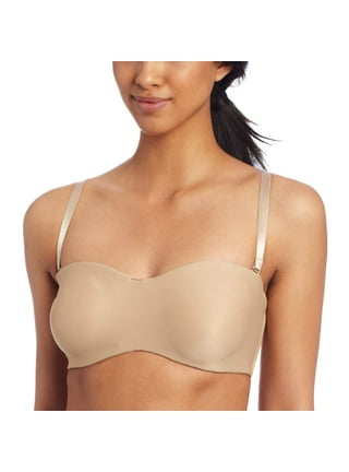 Women's Full Coverage Non-padded Underwire Minimizer Support Multitway  Strapless Bra