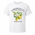 thumbnail image 1 of Women's Limoncello Lemon Graphic T-Shirt, Short-Sleeve Crew Neck Vintage Fruit Cottagecore Summer Tee, 1 of 9