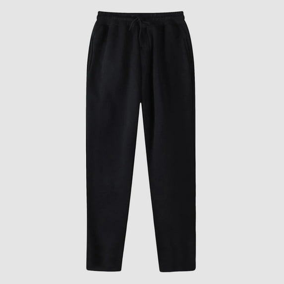 Women’s Lined Sweatpants Wide Straight Leg Pants Bottom Sweatpants Joggers Pants Workout High Waisted Yoga Pants With Pockets Straight Pants for Women Womens Bottoms Casual Pants Women Casual Pants