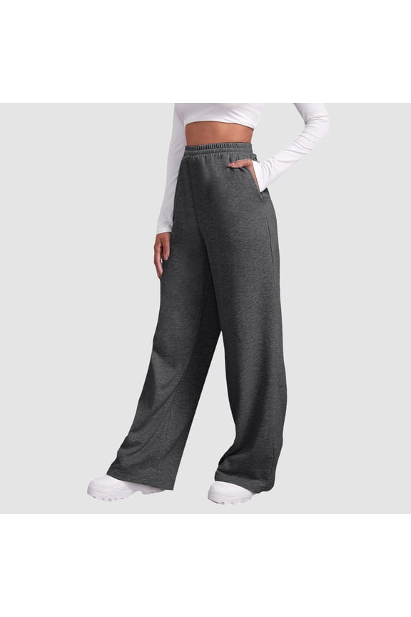 Women’s Lined Sweatpants Wide Straight Leg Pants Bottom Sweatpants Joggers Pants Workout High Waisted Yoga Pants With Pockets Teal Pants Women Womens plus with Pockets Womens Comfy Casual Business