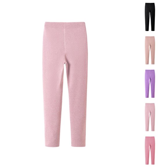 Women's Lined Thermal Pants Winter Warm Soft Trousers Comfortable Stretch High Waist Casual Wear Palazzo Pants For Women
