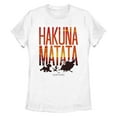 thumbnail image 1 of Women's Lion King Hakuna Matata Sunset  Graphic T-Shirt, 1 of 4