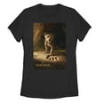 thumbnail image 1 of Women's Lion King Simba Paw Movie Poster  Graphic Tee Black Large, 1 of 3