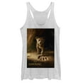 thumbnail image 1 of Women's Lion King Simba Paw Movie Poster  Racerback Tank Top White Heather 2X Large, 1 of 3