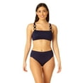thumbnail image 1 of Women's Live In Color Ring Strap Bandeau Swim Top, 1 of 10