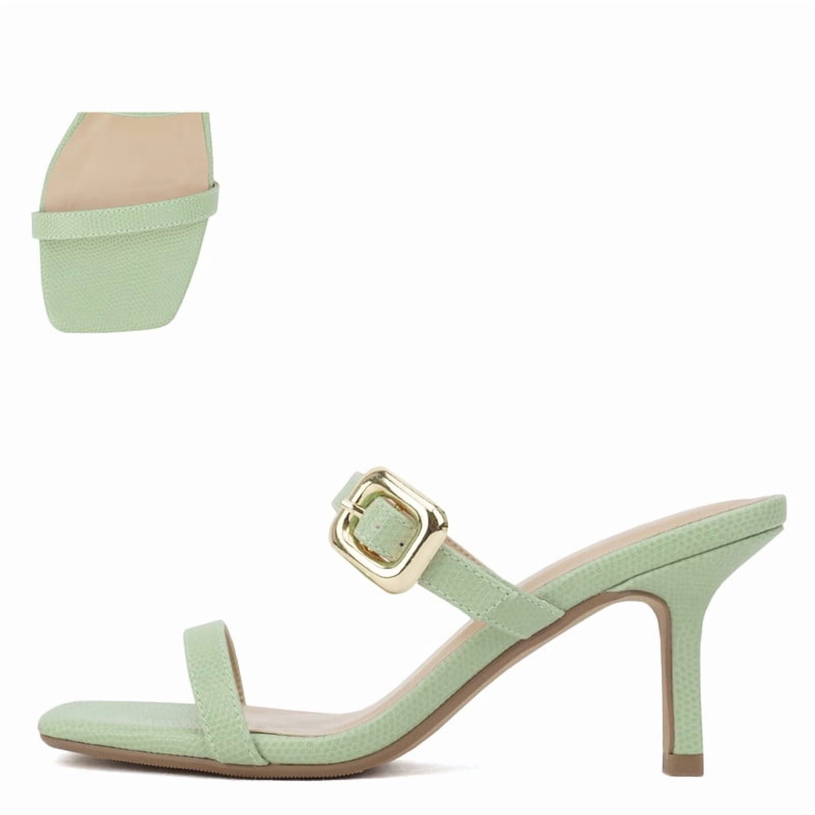Women’s Lizard-embossed High Heeled Sandals