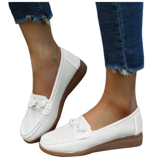 Women's Loafers Casual Slip on Mule Work Flats Shoes Business Casual Driving Walking Dressy Moccasins