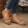 thumbnail image 1 of Women's Loafers, Rhinestone Slip on Shoes Soft Sole Comfortable Casual Flats for Work and Weekend Wear, 1 of 8