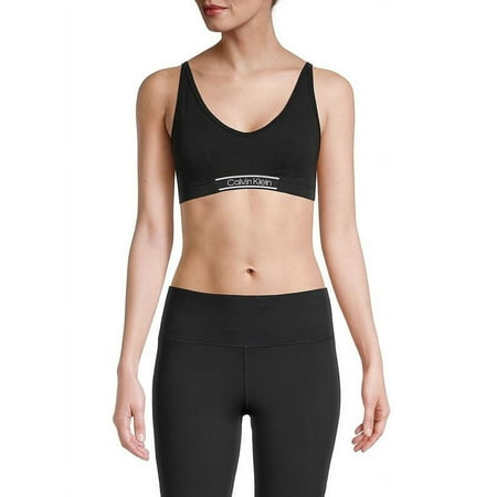 Women's Logo Sports Bra - Black