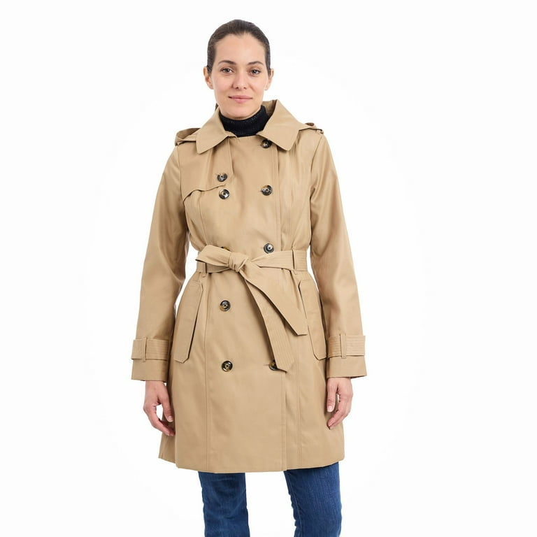 Women's long trench coats london fog online