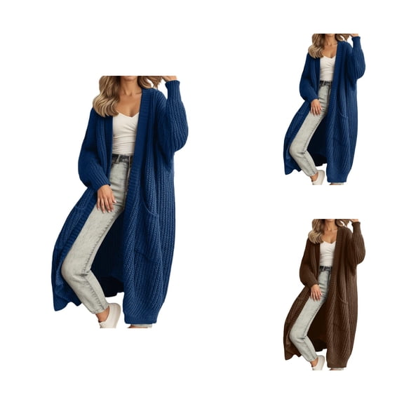 Summer Lightweight Cardigans for Women Open Front Chic Cardigan for Women Women's Long Cardigan Sweater Oversized Knit Open Front Coat Outerwear Stretchy Lightweight Cozy Layering Piece