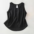 thumbnail image 1 of Women's Long Cotton Tank Top Loose Fit Sleeveless Summer, 1 of 4
