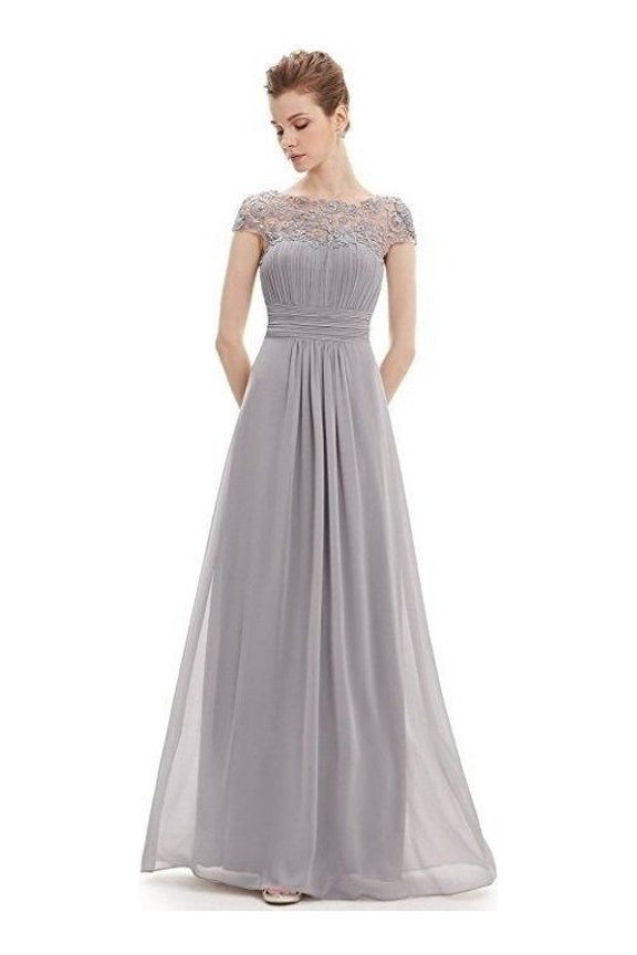 Women's Long Evening Dress, Wedding, Bride, Lace, Ma