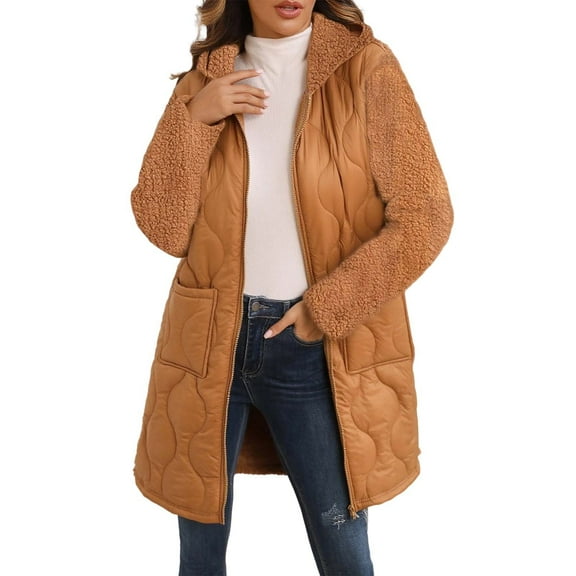 Women's Long Flannel Plaid Jacket Shacket Cozy Lapel Button Down Shirt Jacket Fuzzy Trench Coat