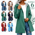 thumbnail image 1 of Women's Long Hooded Raincoat - Lightweight Zip Waterproof Rain Jackets - Outdoor Travel Hiking Jackets with Pockets, 1 of 7