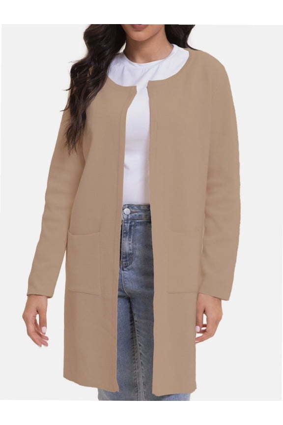 Women's Long Knit Cardigan Sweaters Oversized Fall Dressy Coatigan Jackets Winter Coats