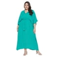 thumbnail image 1 of Women's Long Maxi Plus Size Lurex Caftans Dresses Summer Kaftan for Ladies Girls Online, 1 of 8