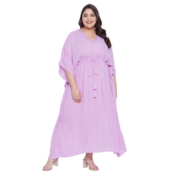 Women's Long Maxi Plus Size Lurex Caftans Dresses Summer Kaftan for Ladies Girls Online
