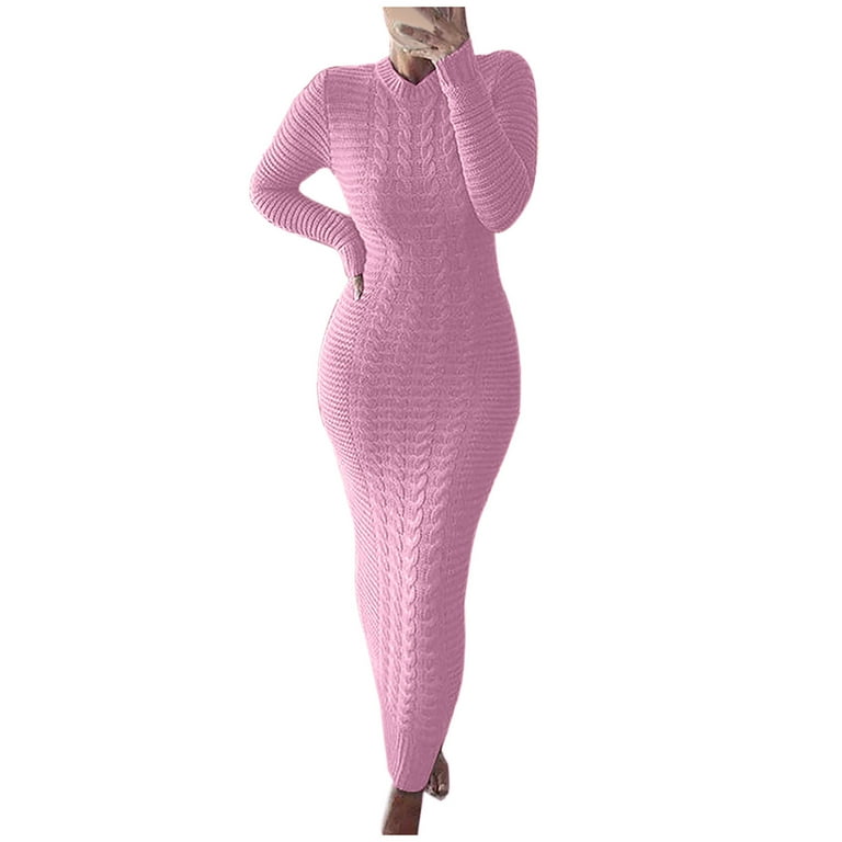 Bandage Solid Color Round Neck Sweaters Bandage Solid Color Round Neck Sweaters