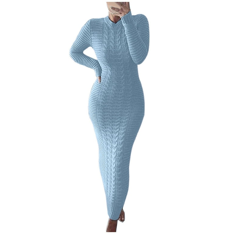 Bandage Solid Color Round Neck Sweaters Bandage Solid Color Round Neck Sweaters