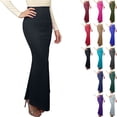 thumbnail image 1 of Women's Long Pencil Skirt High Waisted Summer Bodycon Tight Maxi Skirts Women Solid Stretchy Bodycon Maxi Skirt for Elegant Casual Office Wear, 1 of 6