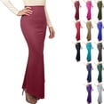 thumbnail image 1 of Women's Long Pencil Skirt High Waisted Summer Bodycon Tight Maxi Skirts Women Solid Stretchy Bodycon Maxi Skirt for Elegant Casual Office Wear, 1 of 6