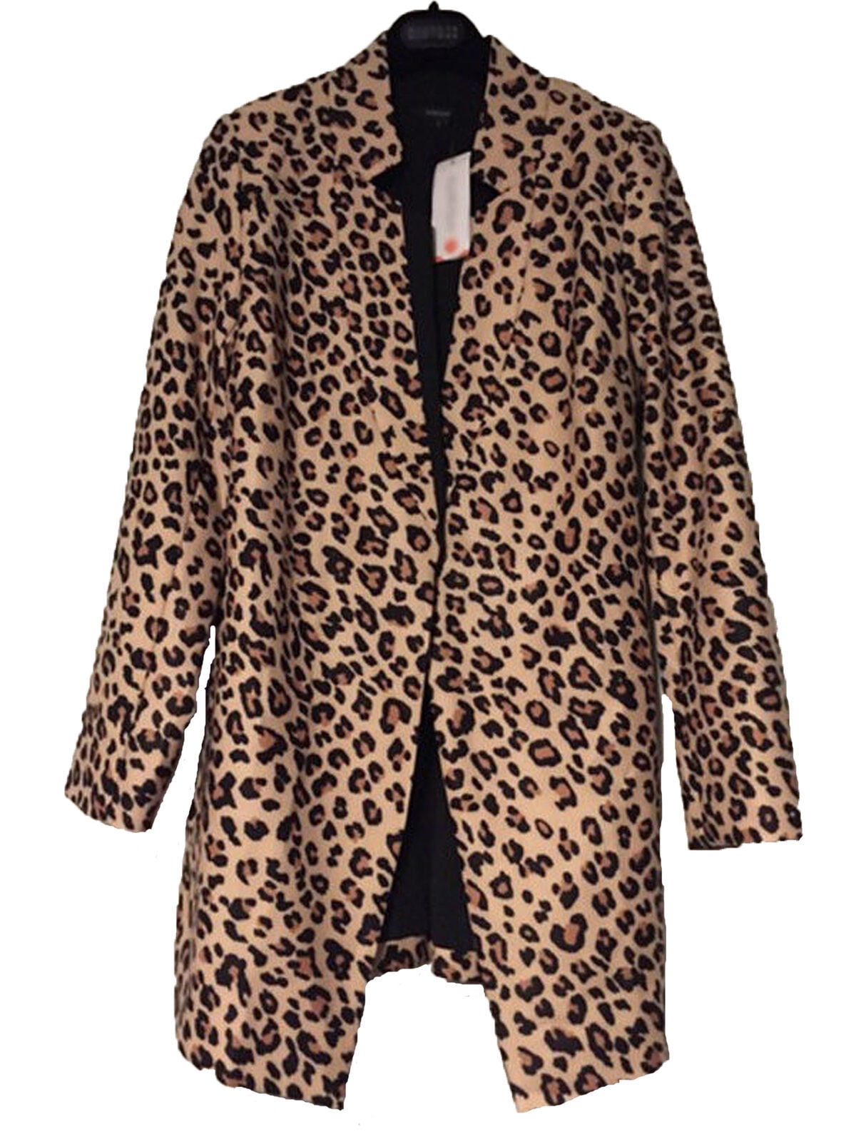 Leopard Long Sleeve Blazer main image 1