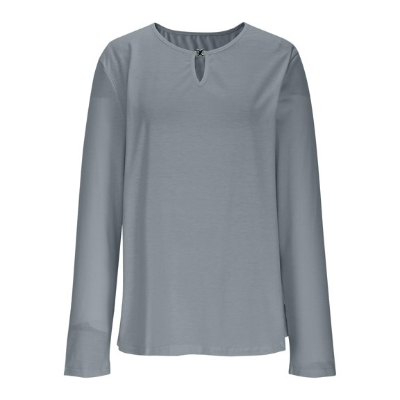 Women's Long Sleeve Blouse V Neck Loose Fit Business Casual Work Shirt Dressy Top 2025 Fall Clothes Outfits