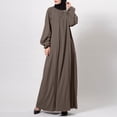 thumbnail image 1 of Women's Long Sleeve Button Down Abaya Casual Dress Dubai Outfits Women Long Dress Punjabi Suits Formal Dresses Party Wear Dress for Girls 12-14 Dresses for Girls Garments for Men Hijab Scarfs for, 1 of 6