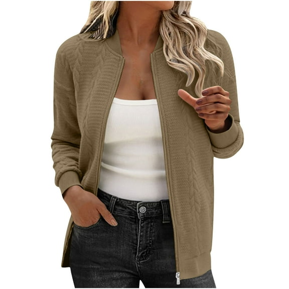 Women's Long Sleeve Button Down Cardigan Fall Clothes Trendy 2025 Coat Plus Size Long Sweaters Xs Off The Shoulder Sweatshirts