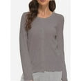 thumbnail image 1 of Women's Long Sleeve Button Down Crew Neck Classic Sweater Cardigan, 1 of 6