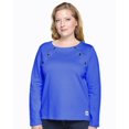 thumbnail image 1 of Long Sleeve Chemotherapy Port Access Dual Chest Snap Access Shirt (Women's Medium), 1 of 6