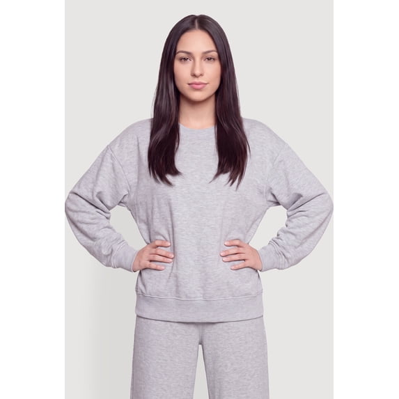 Women's Long Sleeve Crew Neck Sweatshirt