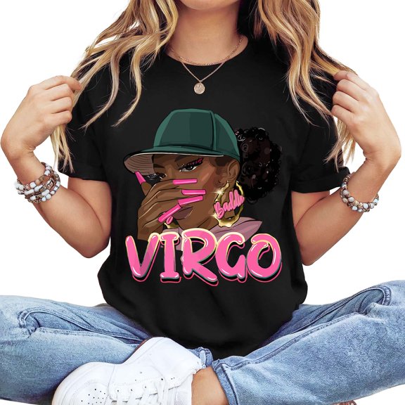 Women's Long Sleeve Crewneck T-Shirt - Classic Smiling Santa Christmas Graphic Tee