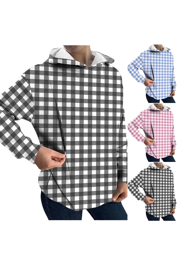 Women's Long Sleeve Hooded Zipper Jacket Sweatshirt Top for Breastfeeding Maternity Wear Casual Daily Loungewear Travel Essential Fashion Gift for Moms | CSEONE,Black L